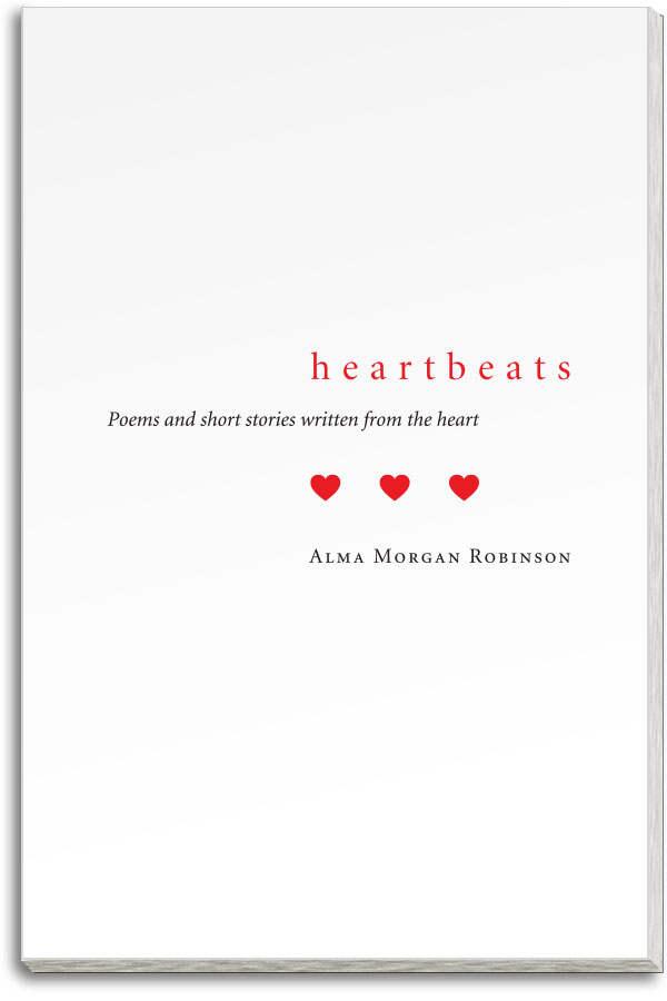 Book cover: Heartbeats - Poems and short stories written from the heart