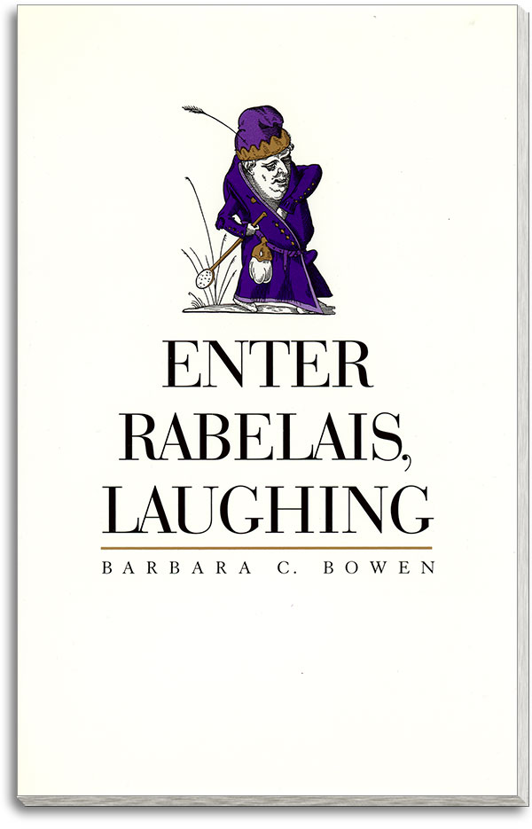 Book cover: Enter Rabelais, Laughing